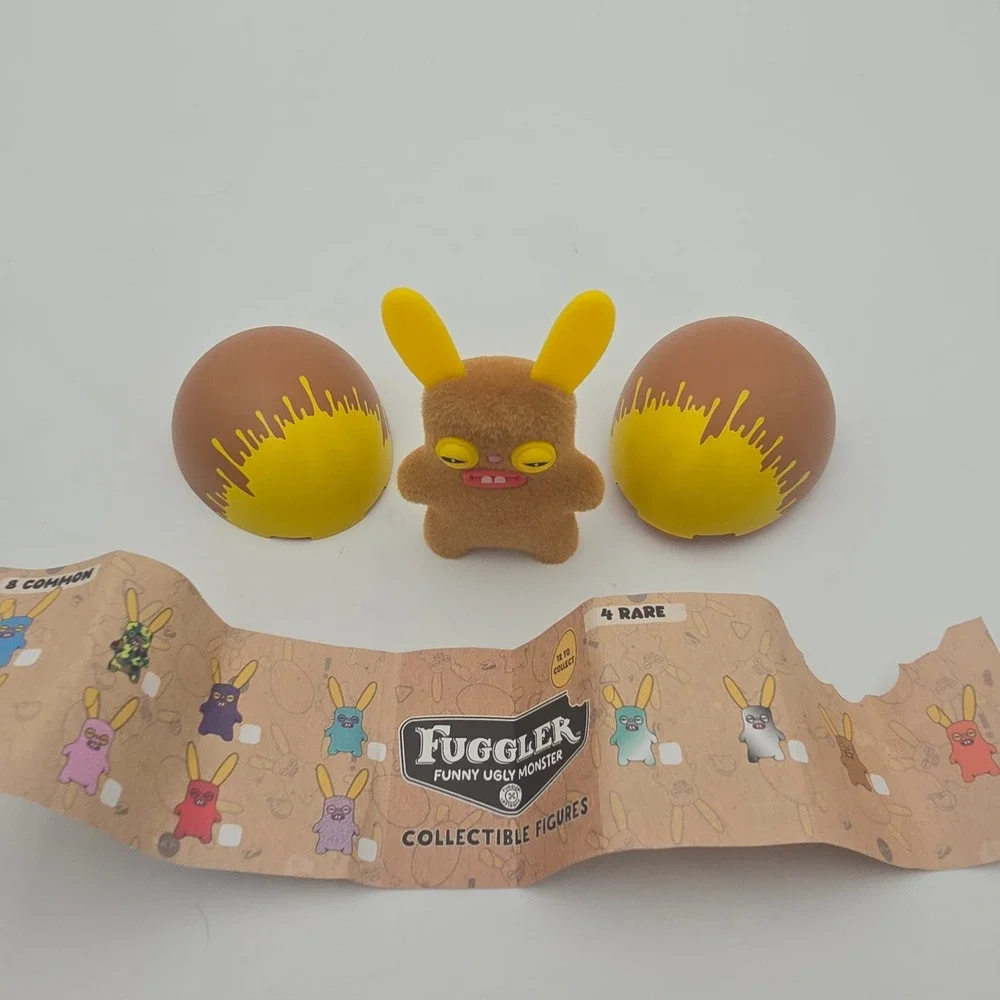 Fuggler Funny Ugly Monster Rabbitacular Edition RARE Brown Furry Bunny